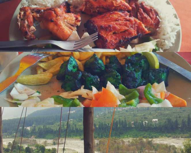 We had a late lunch in a nice restaurant offered a mind-blowing view