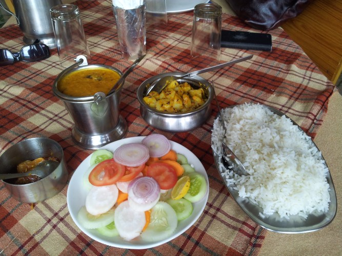 then had our lunch at Joginder Naga
