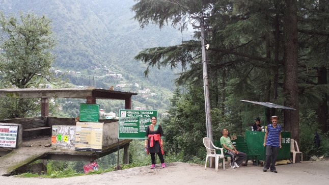 The incredible view of the surroundings was free with our breakfast