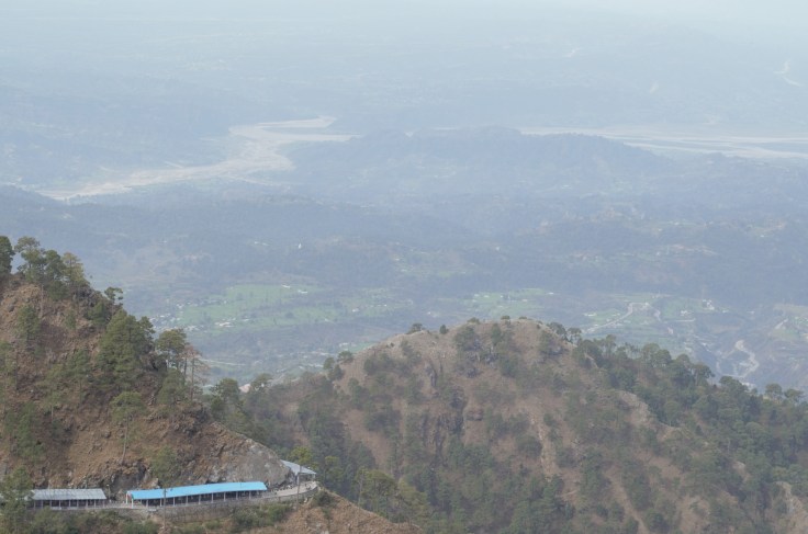 Incredible view on the way to Sanji Chhat Heli Pad