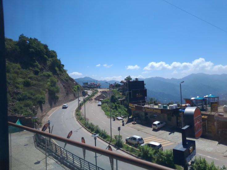 View from our lunch stop at Dhrampur
