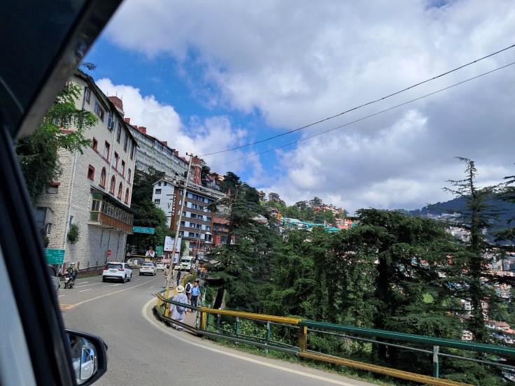 Entering Shimla