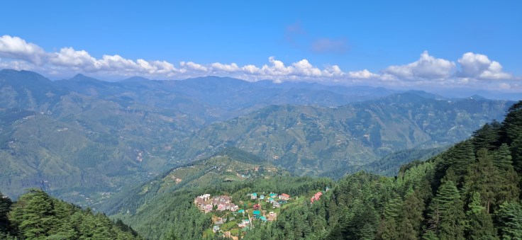 View from the restaurant at Chharabra