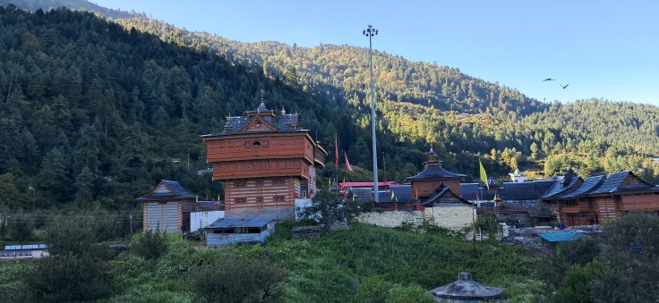 Bhimakali Temple from the side