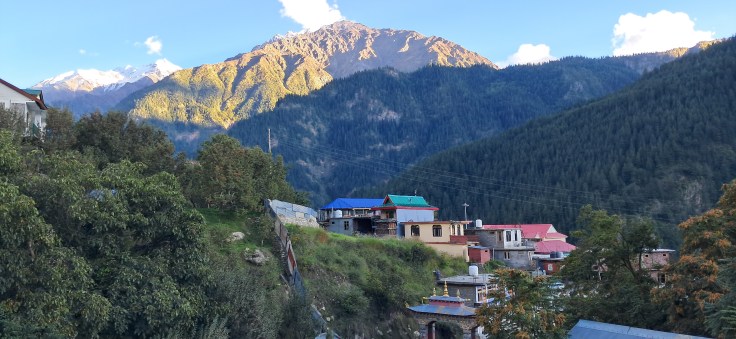 View from our sangla hotel