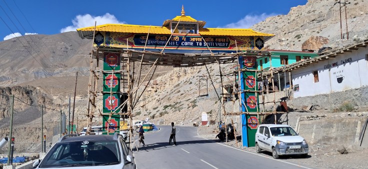 Entering Spiti Valley